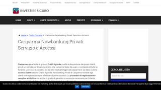 
                            10. Cariparma Nowbanking Privati, Accessi Home Banking Friuladria e ...