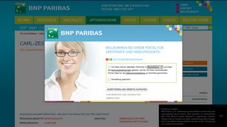 
                            12. CARL-ZEISS MEDITEC Call | PP9PZN | BNP Paribas