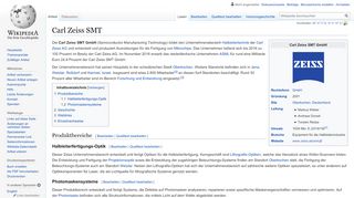 
                            12. Carl Zeiss SMT – Wikipedia