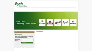 
                            9. Carlsberg Brand Centre: Brand Centre Carlsberg Deutschland | Login