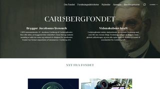 
                            13. Carlsbergfondet: Forside