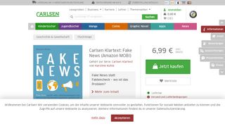 
                            9. Carlsen Klartext: Fake News - Karoline Kuhla - Amazon MOBI ...