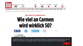 
                            7. Carmen Geiss hat Geburtstag: Was an ihr wird wirklich 50? - Leute ...