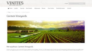 
                            6. Carmen Vineyards - Vinites