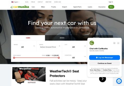 
                            11. CarMusika: Buy and sell cars, motorbikes and trucks in Zimbabwe