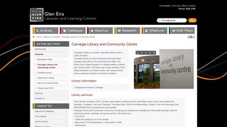 
                            5. Carnegie Library and Community Centre - Glen Eira - Library Site