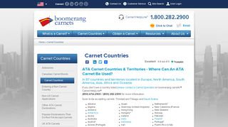 
                            11. Carnet Countries | ATA Carnet