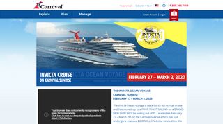 
                            13. Carnival Cruise Charters – Carnival.com