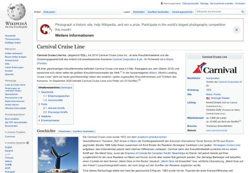 
                            4. Carnival Cruise Line – Wikipedia