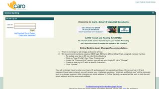 
                            8. Caro Federal Credit Union - Fiserv