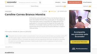 
                            12. Caroline Correa Branco Moreira | Escavador