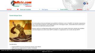 
                            10. Caronte antispam - InRete.com - hosting web design software ...