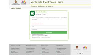 
                            4. Carpeta Ciudadana - Ventanilla Electrónica Única