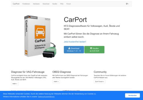 
                            2. CarPort - Fahrzeugdiagnose / KFZ Diagnose / On Board Diagnose ...