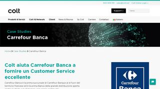 
                            9. Carrefour Banca - Colt - IT - Colt Technology Services