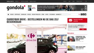 
                            8. Carrefour Drive : bestellingen nu de dag zelf beschikbaar | Gondola