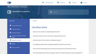 
                            3. Carrefour drive – Carrefour