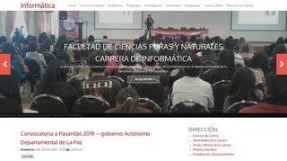 
                            3. Carrera de Informática - UMSA