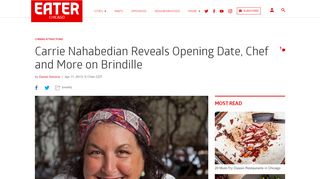 
                            13. Carrie Nahabedian Reveals Opening Date, Chef and More on ...