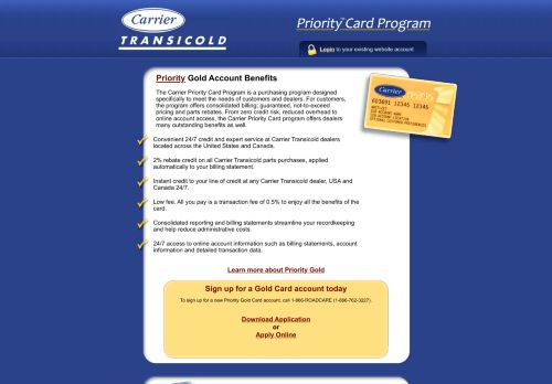 
                            11. Carrier Priority Card