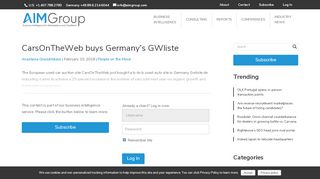 
                            11. Cars On The Web 2 - AIM Group