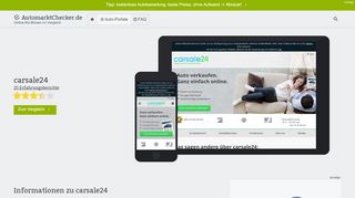 
                            11. • carsale24: Erfahrungen | AutomarktChecker.de