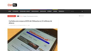 
                            7. CarSales.com compra el 83% de Chileautos en 15 millones de dólares