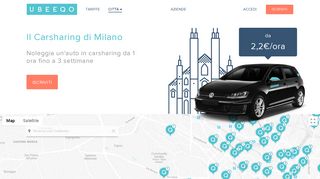 
                            3. Carsharing a Milano | Ubeeqo