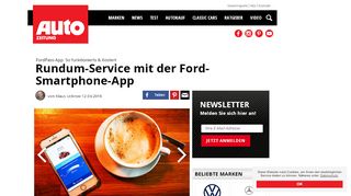 
                            8. Carsharing mit der Ford-App - Auto Zeitung