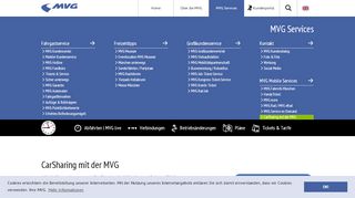 
                            10. CarSharing mit der MVG | Münchner Verkehrsgesellschaft mbH