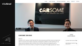 
                            11. Carsome Sdn Bhd and Jobs | TribeHired