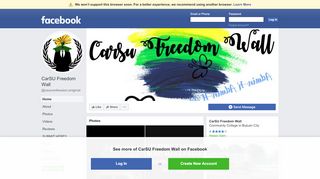 
                            12. CarSU Freedom Wall - Home | Facebook