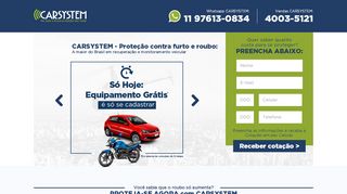 
                            8. CARSYSTEM - Proteção para carros e motos