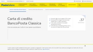 
                            6. Carta di credito online - BancoPosta - Poste Italiane