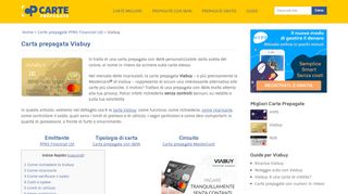 
                            11. Carta prepagata Viabuy Mastercard – Caratteristiche, opinioni e costi