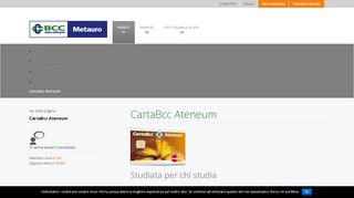 
                            7. CartaBcc Ateneum - BCC Metauro