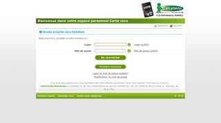 
                            10. Carte cora Cetelem