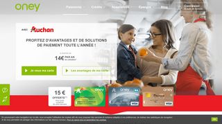 
                            6. Carte de financement Auchan - Oney