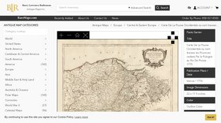 
                            8. Carte De La Prusse Occidentale ou sont tracees les Provinces cedees ...