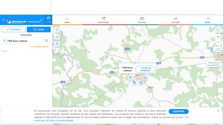 
                            12. Carte détaillée Auce - plan Auce - ViaMichelin