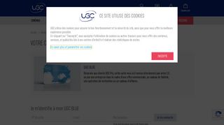 
                            3. Carte UGC Blue : accédez à votre compte - UGC.fr