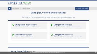 
                            1. CarteGriseFrance.fr: Carte grise en ligne sans se déplacer