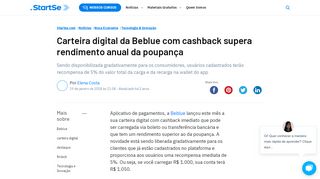 
                            9. Carteira digital da Beblue com cashback supera rendimento anual ...