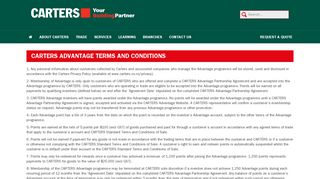 
                            5. CARTERS | Terms & Conditions - CARTERS Advantage Terms and ...