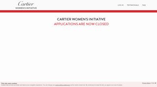 
                            10. Cartier Women's Initiative Awards: Homepage