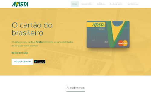 
                            2. Cartões Avista