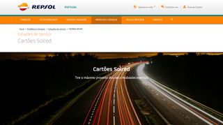 
                            1. Cartões Solred | Repsol PT