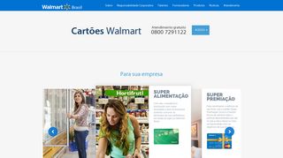 
                            3. Cartões Walmart - Walmart Brasil