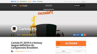 
                            4. Cartola FC | Jogos | Download | TechTudo