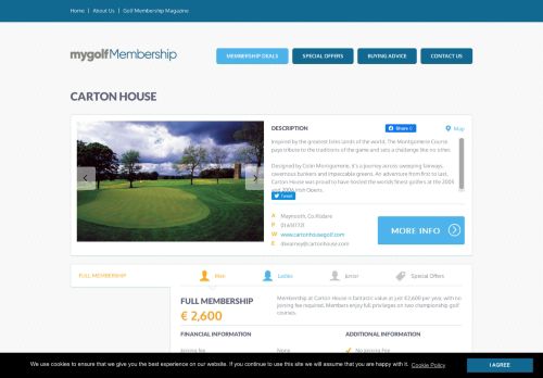 
                            10. Carton House | My Golf Membership